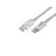 Кабель для зарядки моб. телеф. Type-C to Lightning (Kakusiga) 0.25м. (KSC-653)
