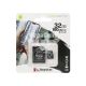 Флешка (microSD) 32GB Class 10 (Kingston) з адаптером (SDCS2/32GB)