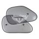 Шторка сонцезахисна бокова перед. (CarLife) 65х38см. чорн. (SS065)