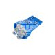Лампочка без цоколя LED T10_W5W LEDS синя 4-діоди 12V W2.1x9.5d (Solar) (упак.-10шт.) (LF132(K10))