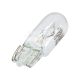 Лампочка без цоколя W5W біла 12V-5Вт W2.1x9.5d (Zollex) (упак.-10шт.) (9024)