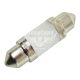 Лампочка 2-ох цокольна LED T11_C5W 12V 1W 6000K SV8.5-8 (Osram) (упак.-10шт.) (6498CW-01B)