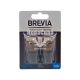 Лампочка без цоколя P27/7W жовта 12V-27/7Вт W2.5x16q (Brevia) (к-т. 2шт.) (12340B2)