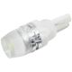 Лампочка без цоколя LED T10_W5W LEDS біла 1-діод 12V W2.1x9.5d (Solar) (упак.-10шт.) (LS265_P)