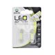 Лампочка 2-ох цокольна LED T11_C5W SMD біла 3-діоди 12V-5Вт SV8.5-8 36мм. (Zollex) (к-т.-2шт.) (V2219)
