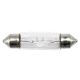 Лампочка 2-ох цокольна C5W біла 24V-5Вт SV8.5-8 41мм. (Brevia) (упак.-10шт.) (24316C)