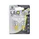 Лампочка без цоколя LED T10_W5W SMD жовта 9-діодів 12V W2.1x9.5d (Zollex) (к-т.-2шт.) (T110525)