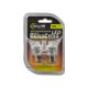 Лампочка 2-ох конт. груша біла LED SMD 12V 4-діоди P21/5W BAY15d (Solar) (к-т.-2шт.) (LS238)