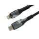Кабель для зарядки моб. телеф. Type-C to Lightning (Zollex) 1м. 20W (12205)