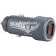 Зарядне для портативних пристроїв 12-24V (Brevia) 1USB-A, 1USB-C, 48W, Grip Metal (46048GCUG)
