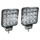 Фара світлодіодна LED 48W 6000К (КНР) (85х85х18мм.) кт. 2шт.