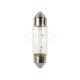 Лампочка 2-ох цокольна C10W біла 12V-10Вт SV8.5-8 35мм. (Zollex) (упак.-10шт.) (60013)