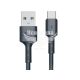Кабель для зарядки моб. телеф. USB-A to Type-C (Brevia) 1м. чорний, Box (51100) (51100BUCC1)