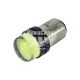 Лампочка 2-ох конт. груша біла LED COB 12V 100lm S25 BAY15d (Solar) (к-т.-2шт.) (LC365_B2)