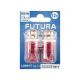 Лампочка без цоколя LED T10 W21W SMD біла 24-діоди 12V W3x16d (Futura) (к-т. 2шт.) (71911)