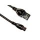 Кабель для зарядки моб. телеф. USB-A to MicroUSB (ColorWay) 1м. чорний (CW-CBUM014-BK)