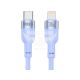 Кабель для зарядки моб. телеф. Type-C to Lightning (Brevia) 1.2м. синій, 30W, Box (52120UCLC1)