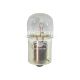 Лампочка 1-но конт. черешня біла 12V-10Вт R10W BA15s (Zollex) (упак.-10шт.) (8824)