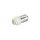 Лампочка з цоколем LED T4W LEDS біла 1-діод 12V-0,7Вт BA9s (Futura) (упак.-10шт.) (20611)