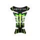Наклейка на бак мотоцикла MONSTER (силікон) зелена (82-3)