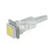 Лампочка без цоколя семечка LED T5 W2.3W SMD біла 1-діод 12V-0,4Вт W2x4.6d (Futura) (упак.-10шт.) (30111)