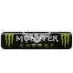 Наклейка з написом Monster (чорне тло) (силікон) 10х2,5 (69-57)