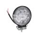 Фара світлодіодна LED 9W 6000К (AMiO) (110мм.) (02420)