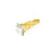 Лампочка без цоколя семечка LED T5 W2.3W SMD жовта 1-діод 12V-0,4Вт W2x4.6d (Futura) (упак.-10шт.) (30115)