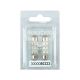 Лампочка 2-ох цокольна LED T11_C8W SMD зелена 6-діодів 24V-0,7Вт SV8.5-8 35мм. (Futura) (к-т.-2шт.) (80323)