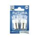 Лампочка 1-но конт. черешня біла LED SMD 24V 6-діодів R5W BA15s (Futura) (к-т.-2шт.) (50821)