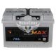 АКБ 78-А/Ч (TurboMax) Silver (R+) 780A (278х175х175мм.) (TM78A780R h175)
