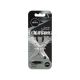 Ароматизатор (Aroma Car) X Shape Silver (полімерний на дефлектор) 10гр. (10897)