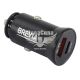 Зарядне для портативних пристроїв 12-24V (Brevia) 1USB-A, 1USB-C, 30W, алюмін. (46030CAB)