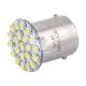 Лампочка 1-но конт. груша біла LED SMD 24V 22-діоди G18.5 BA15s (Solar) (к-т.-2шт.) (SL2581)