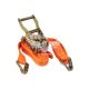 Трос-ремінь стяжний 1т.4м. (Molder Tools) (трос+мех.) (MA20104)