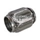 Гофра глушника 60х150мм. 3-х шарова Interlock (CarLine) (короткий фланець) (CL  60x115 VW)