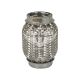 Гофра глушника 38х94мм. 3-х шарова Interlock, (AGK) (короткий фланець) (I3894)
