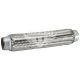 Гофра глушника 45х320мм. 3-х шарова (Shikoo) (довгий фланець) (45х320)