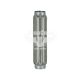 Гофра глушника 55х320мм. 3-х шарова (CarLine) (довгий фланець) (CL  55x320)