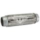 Гофра глушника 55х250мм. 3-х шарова (Shikoo) (довгий фланець) (55х250)