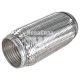 Гофра глушника 90х250мм. 3-х шарова Interlock (CarLine) (короткий фланець) (CL  90x250 VW)