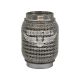 Гофра глушника 45х100мм. 3-х шарова Interlock, кольчуга (AGK) (короткий фланець) (M45100)