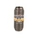Гофра глушника 55х200мм. 3-х шарова Interlock, кольчуга (Walline) (короткий фланець) (WL 55х200 VW-OE)