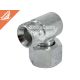 Штуцер кутовий S27 з гайкою М22х1,5-М22х1,5 (ДК) (DK-8227)