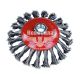 Щітка конусна з плетеного дроту WERK 125 мм M14 (WE107625/7132652) (40392)