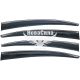 Вітровики VW Passat B6 з06-10р.в. седан клеючі (Sunplex) хром (026 005)