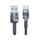 Кабель для зарядки моб. телеф. USB-A to Type-C (Brevia) 1.2м. чорний, Box (53120) (53120BUCC1)
