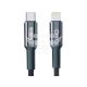 Кабель для зарядки моб. телеф. Type-C to Lightning (Brevia) 1.2м. чорний, 30W, Box (54120) (54120BCLC1)