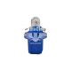 Лампочка без цоколя семечка W1.2W синя 12V-1,2Вт BX8.5d (Brevia) (з патроном) (упак.-10шт.) (12323C)