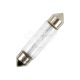 Лампочка 2-ох цокольна C10W біла 12V-10Вт SV8.5-8 41мм. (Brevia) (упак.-10шт.) (12317C)